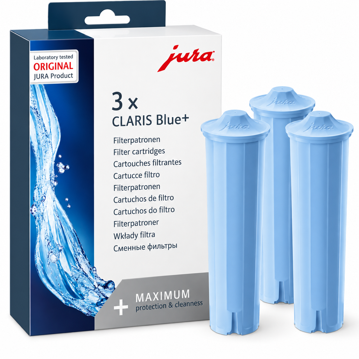 Jura Claris Blue+ 3er - Set (24231)